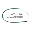 Cable de accionamiento, freno de estacionamiento BECA 504001