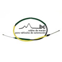 Cable de accionamiento, freno de estacionamiento BECA 504005