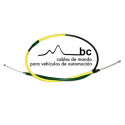 Cable de accionamiento, freno de estacionamiento BECA 504006