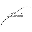 Cable de accionamiento, accionamiento del embrague BECA 608004
