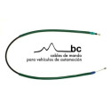 Cable de accionamiento, freno de estacionamiento BECA 617025