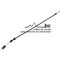 Cable de accionamiento, accionamiento del embrague BECA 707023