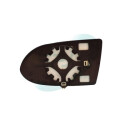 Cristal de espejo, retrovisor exterior SPJ L-0283