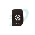 Cristal de espejo, retrovisor exterior SPJ L-0336