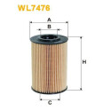 Filtro de aceite WIX WL7476