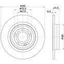 Disco de freno HELLA 8DD 355 133-351