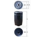 Filtro combustible NAGARES KC 623