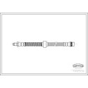 Tubo flexible de frenos CORTECO 19025756