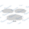 Juego de pastillas de freno MANDO MBF015740