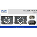 Motor eléctrico, ventilador del radiador RECOFICIAL RECSEF74039.0