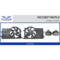 Motor eléctrico, ventilador del radiador RECOFICIAL RECSEF74075.0