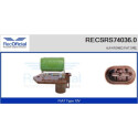 Resistencia serie, motor eléctrico (ventilador del radiador) RECOFICIAL RECSRS74036.0