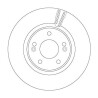 Disco de freno TRW DF6497S