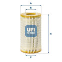 Filtro de aceite UFI 25.059.00