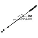 Cable de accionamiento, accionamiento del embrague