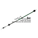 Cable de accionamiento, accionamiento del embrague