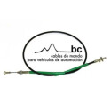 Cable de accionamiento, freno de estacionamiento
