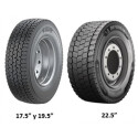 MICHELIN 245/70 R17.5 136/134M MULTI D  TL  M+S/3PMSF  TRACCION REGIONAL