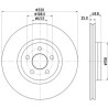 Disco de freno HELLA 8DD 355 133-561