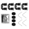 Kit de accesorios, pastillas de frenos