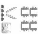 Kit de accesorios, pastillas de frenos