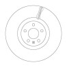 Disco de freno TRW DF6939S