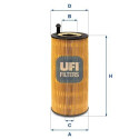 Filtro de aceite UFI 25.237.00
