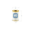 Filtro de aceite UFI 25.247.00