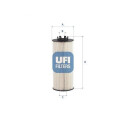 Filtro de aceite UFI 25.282.00