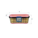 Filtro de aire UFI 27.H50.00