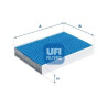Filtro, aire habitáculo UFI 34.234.00