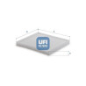 Filtro, aire habitáculo UFI 53.534.00
