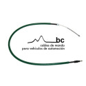 Cable de accionamiento, freno de estacionamiento
