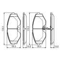 Juego de pastillas de freno