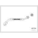 Tubo flexible de frenos
