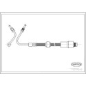 Tubo flexible de frenos
