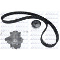 Bomba de agua + kit correa distribución DOLZ KD141