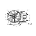 Ventilador, refrigeración del motor