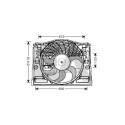 Ventilador, refrigeración del motor