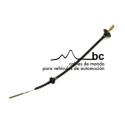 Cable de accionamiento, accionamiento del embrague