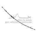 Cable de accionamiento, freno de estacionamiento