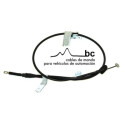 Cable de accionamiento, freno de estacionamiento