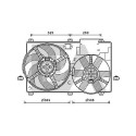 Ventilador, refrigeración del motor