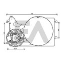 Ventilador, refrigeración del motor