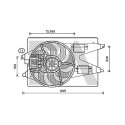 Ventilador, refrigeración del motor