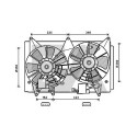 Ventilador, refrigeración del motor