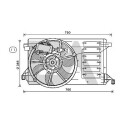 Ventilador, refrigeración del motor