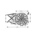 Ventilador, refrigeración del motor