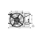 Ventilador, refrigeración del motor