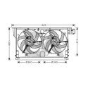Ventilador, refrigeración del motor